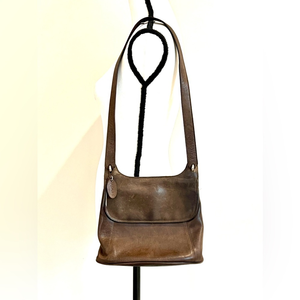 VINTAGE ROLFS LEATHER HANDBAG - Picture 13 of 16